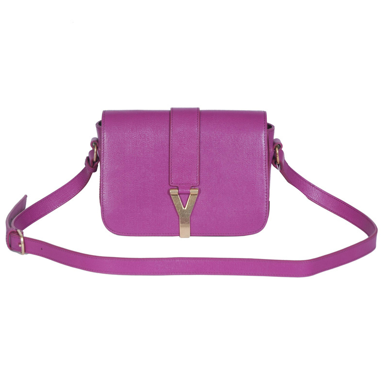 Borsa 66011 Yves Saint Laurent Grande spalla Chyc Viola 66011